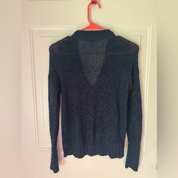 Vintage Mudd sparkly sweater juniors size large - Picture 2 of 5